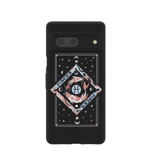 Black Pisces Google Pixel 7 Case Online Sale