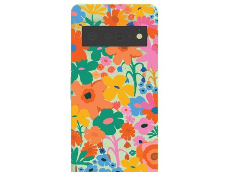 Sage Green Bright Spring Google Pixel 6 Pro Case on Sale