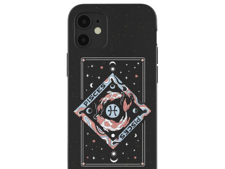 Black Pisces iPhone 12 Mini Case on Sale