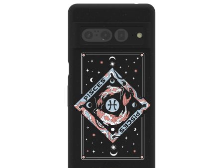 Black Pisces Google Pixel 7 Pro Case on Sale