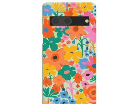 Sage Green Bright Spring Google Pixel 7 Case Cheap