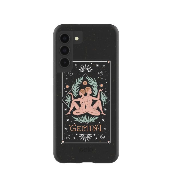 Black Gemini Samsung Galaxy S22 Case Hot on Sale