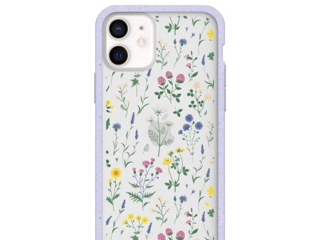 Clear Shadow Blooms iPhone 12 Mini Case With Lavender Ridge Online now