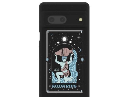 Black Aquarius Google Pixel 7 Case Online Sale