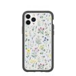 Clear Shadow Blooms iPhone 11 Pro Case With Black Ridge Supply