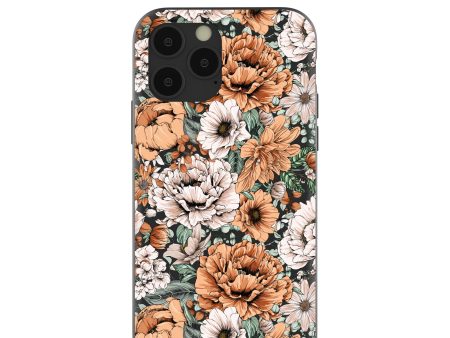 Black Peachy Peonies iPhone 11 Pro Case Sale