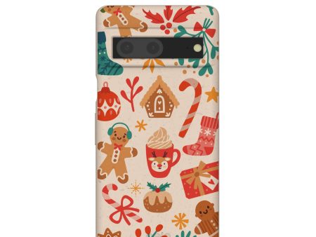 Seashell Festive AF Google Pixel 7 Case Supply