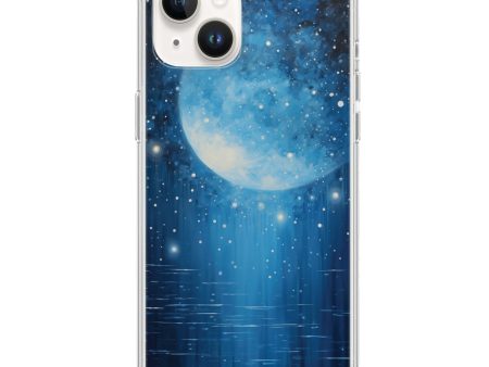 Midnight Crescent iPhone 13 Mini Ultra Clear Case For Cheap