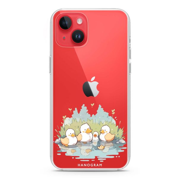 River Duck Delight iPhone 13 Mini Ultra Clear Case Hot on Sale