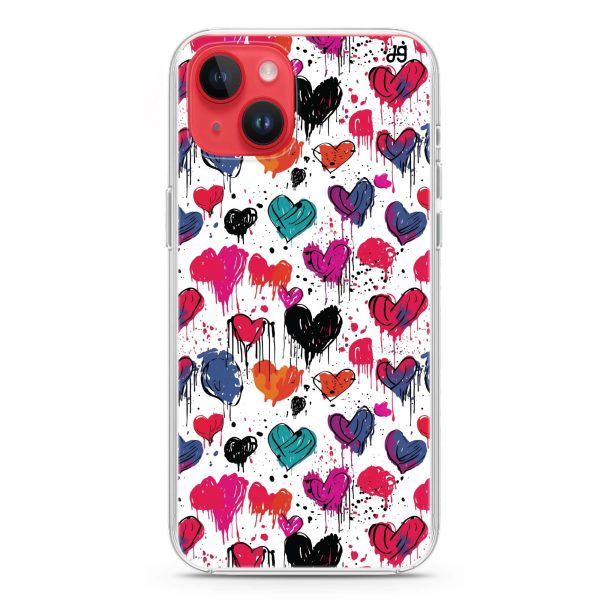 Bleeding Passion iPhone 13 Mini Ultra Clear Case Cheap