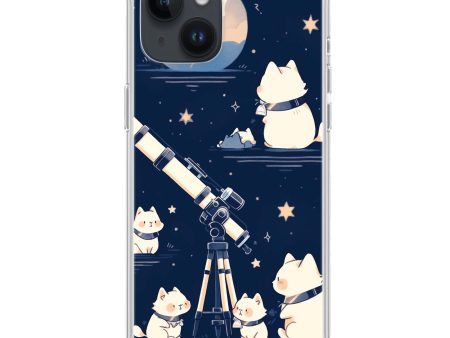 Stargazer Purr iPhone 13 Mini Ultra Clear Case Supply