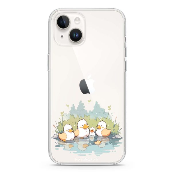 River Duck Delight iPhone 13 Mini Ultra Clear Case Hot on Sale