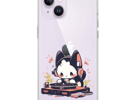 DJ Paws Play iPhone 13 Mini Ultra Clear Case Cheap