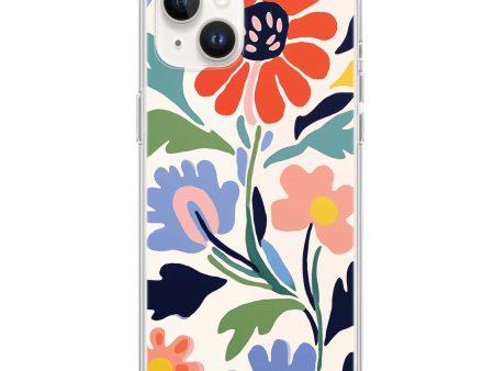 Brushed Blossoms iPhone 13 Mini Ultra Clear Case Online now