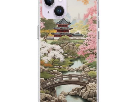 Oriental Blossom iPhone 13 Mini Ultra Clear Case Fashion