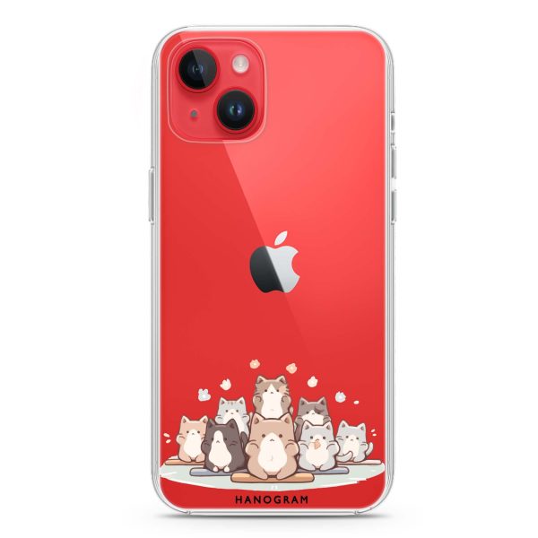 Zen Cat Calm iPhone 13 Mini Ultra Clear Case Sale