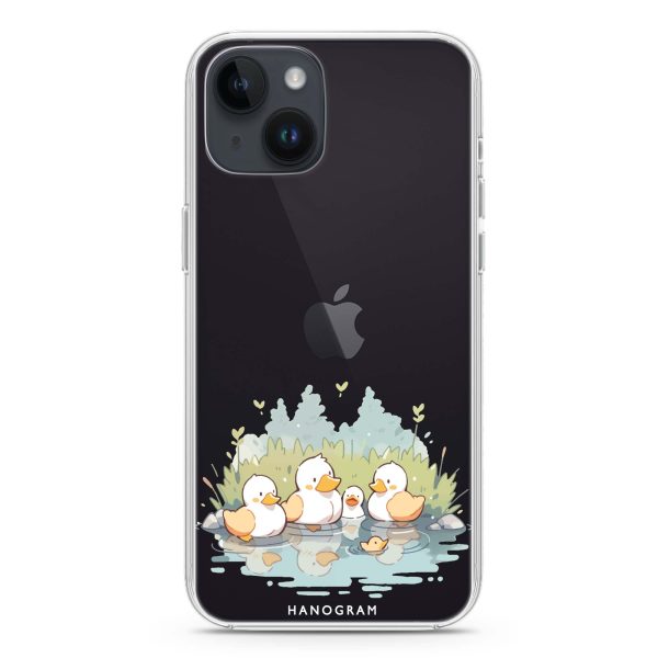 River Duck Delight iPhone 13 Mini Ultra Clear Case Hot on Sale