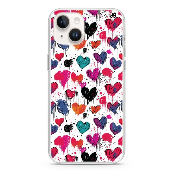 Bleeding Passion iPhone 13 Mini Ultra Clear Case Cheap