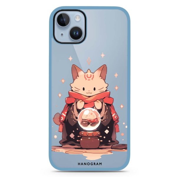 Mystic Feline iPhone 15 Impact Guard Bumper Case Fashion