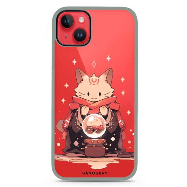 Mystic Feline iPhone 15 Impact Guard Bumper Case Fashion