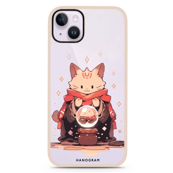 Mystic Feline iPhone 15 Impact Guard Bumper Case Fashion