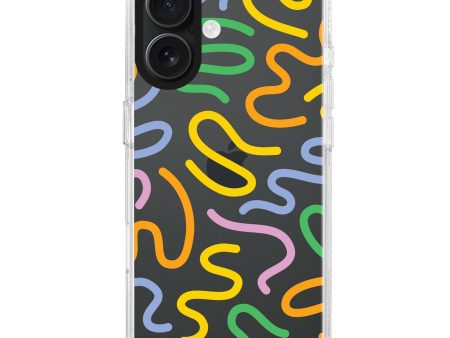 Abstract Doodles iPhone Ultra Clear Case For Discount