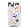 Positive Sticker iPhone 15 Durashock Case Fashion