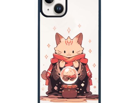 Mystic Feline iPhone 15 Impact Guard Bumper Case Fashion