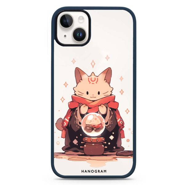 Mystic Feline iPhone 15 Impact Guard Bumper Case Fashion