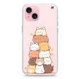 Kitty Cluster iPhone 15 Ultra Clear Case Hot on Sale